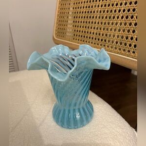 Rare Find - Vintage Sourced Wavy Vase- Perfect Condition!